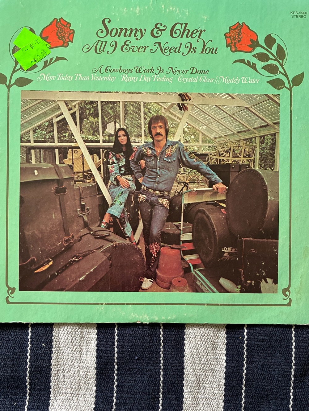 All I Ever Need is You - Sonny and Cher on Vinyl Record